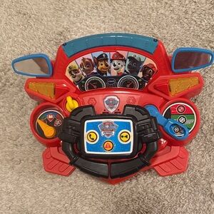 Paw Patrol Red and Black Adventure Steering Wheel